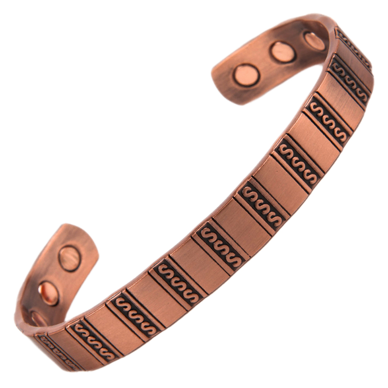 Copper S Magnetic Bracelet